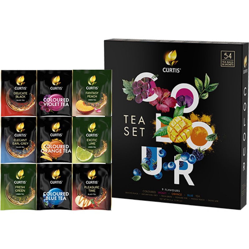 кутия микс с 54 броя чай - Curtis Colour Tea Set кутия микс с 54 броя чай - Curtis Colour Tea Set